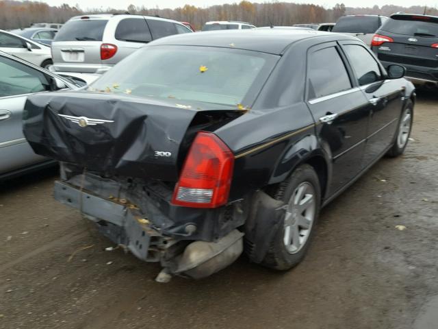 2C3KA43R96H501873 - 2006 CHRYSLER 300 BLACK photo 4