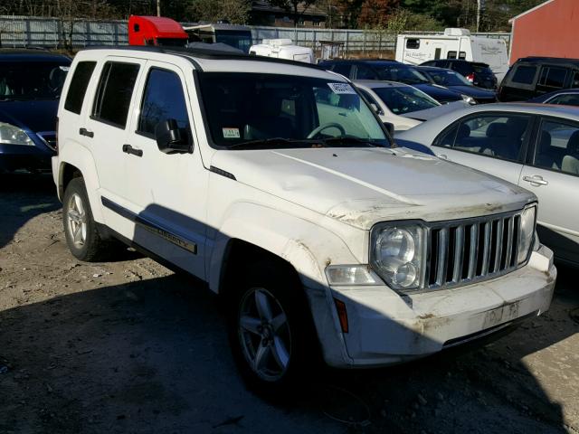 1J8GN58K58W208590 - 2008 JEEP LIBERTY LI WHITE photo 1