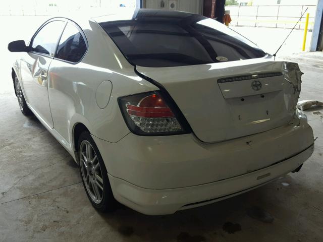 JTKDE177270210601 - 2007 TOYOTA SCION TC 白色 照片 3