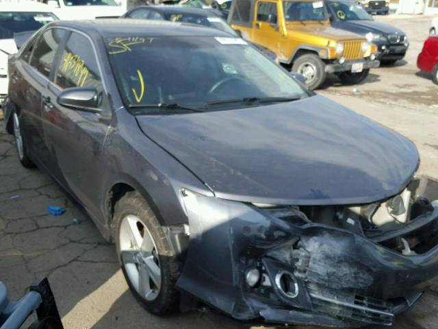 4T1BF1FKXDU684782 - 2013 TOYOTA CAMRY L GRAY photo 1