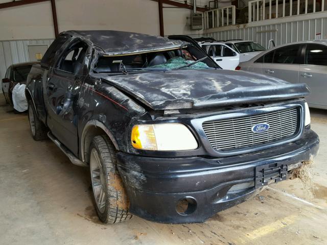 2FTRX07L4YCA98490 - 2000 FORD F150 BLACK photo 1