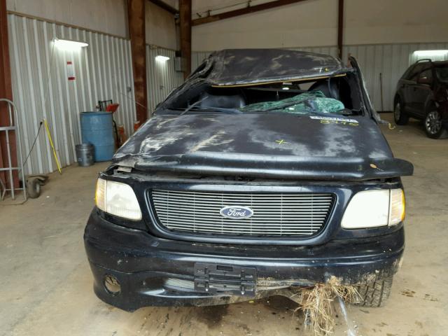 2FTRX07L4YCA98490 - 2000 FORD F150 BLACK photo 7