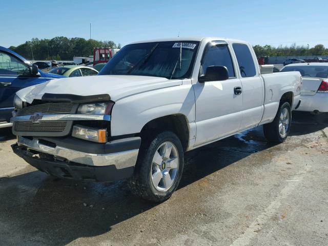 1GCEK19V73Z290774 - 2003 CHEVROLET SILVERADO WHITE photo 2