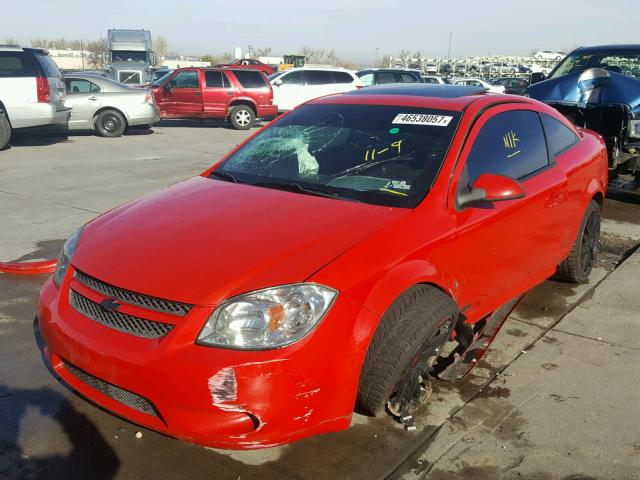 1G1AP18X097128646 - 2009 CHEVROLET COBALT SS RED photo 2