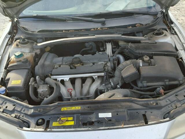 YV1RS640652447081 - 2005 VOLVO S60 SILVER photo 7