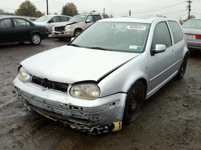 9BWDE61J224027473 - 2002 VOLKSWAGEN GTI BASE SILVER photo 2