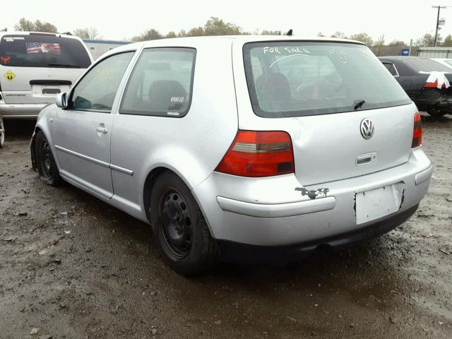 9BWDE61J224027473 - 2002 VOLKSWAGEN GTI BASE SILVER photo 3