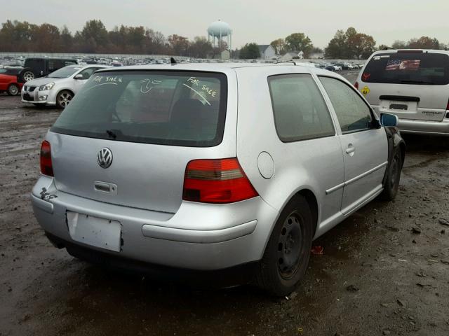 9BWDE61J224027473 - 2002 VOLKSWAGEN GTI BASE SILVER photo 4