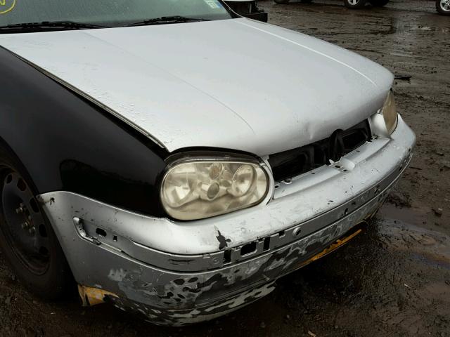 9BWDE61J224027473 - 2002 VOLKSWAGEN GTI BASE SILVER photo 9