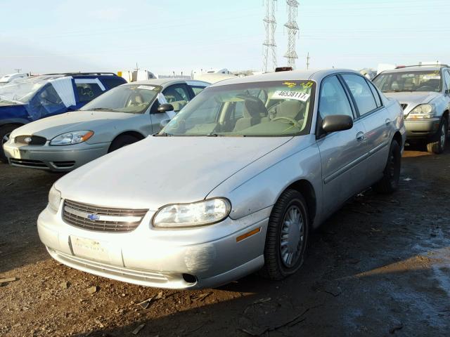 1G1ND52JX3M626268 - 2003 CHEVROLET MALIBU SILVER photo 2