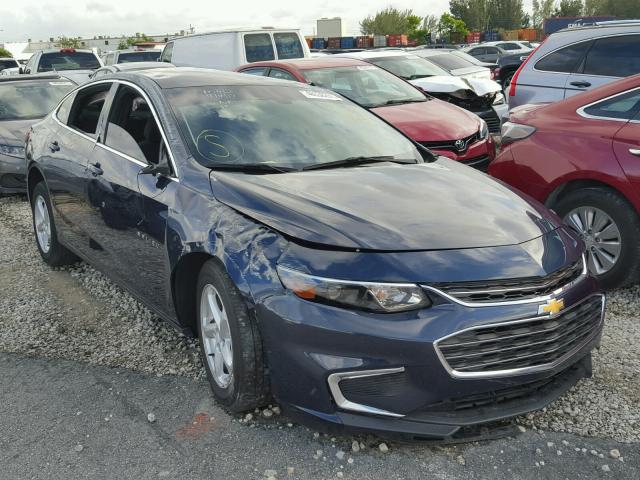 1G1ZB5ST1GF331594 - 2016 CHEVROLET MALIBU LS GRAY photo 1