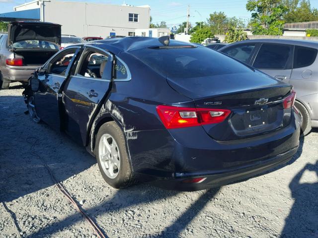 1G1ZB5ST1GF331594 - 2016 CHEVROLET MALIBU LS GRAY photo 3