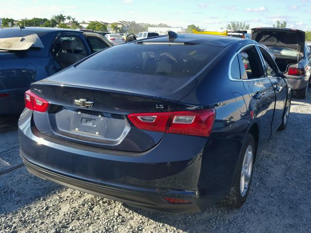 1G1ZB5ST1GF331594 - 2016 CHEVROLET MALIBU LS GRAY photo 4