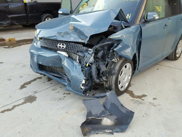 JTLKE50E381053367 - 2008 TOYOTA SCION XB 绿色 照片 9