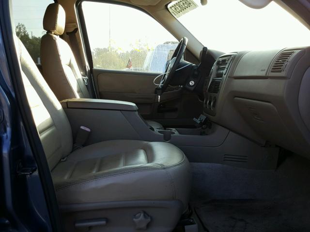 1FMZU63KX5UA84142 - 2005 FORD EXPLORER X BLUE photo 5