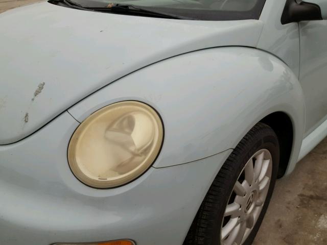 3VWCM31Y15M368387 - 2005 VOLKSWAGEN NEW BEETLE 蓝色 照片 9