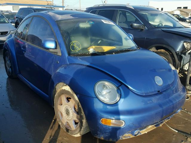 3VWDD21C8YM416684 - 2000 VOLKSWAGEN NEW BEETLE Mavi foto 1