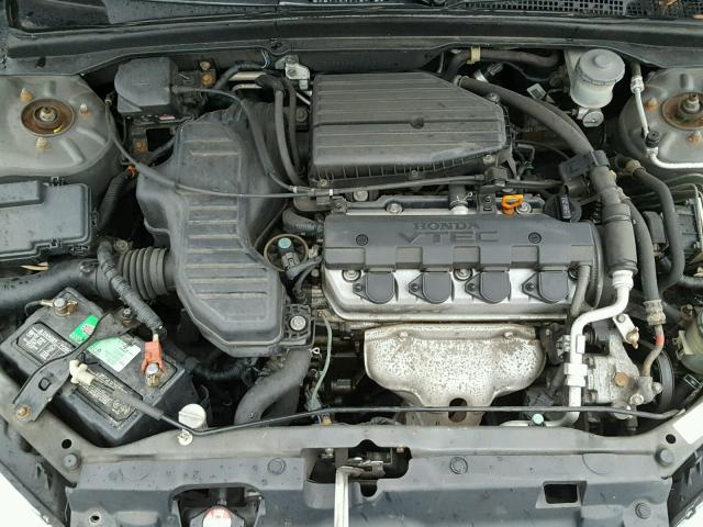 2HGES26754H572359 - 2004 HONDA CIVIC GRAY photo 7