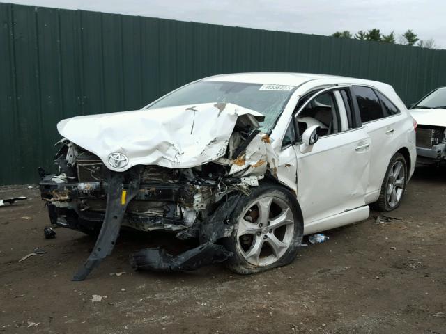 4T3BK11A79U005138 - 2009 TOYOTA VENZA BASE WHITE photo 2