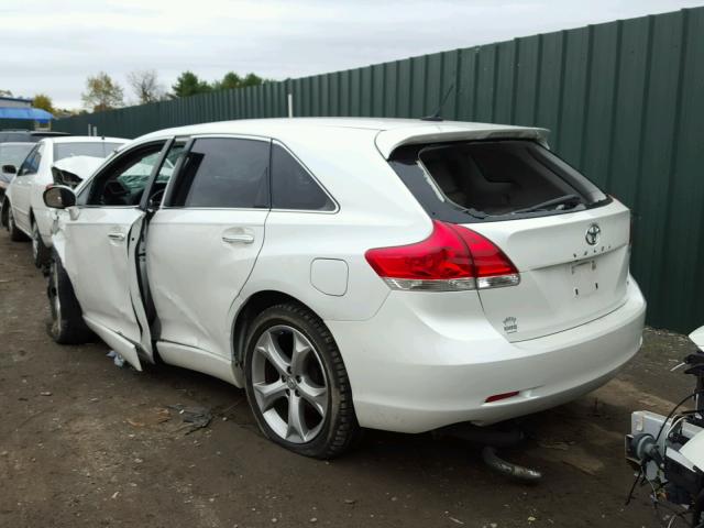 4T3BK11A79U005138 - 2009 TOYOTA VENZA BASE WHITE photo 3