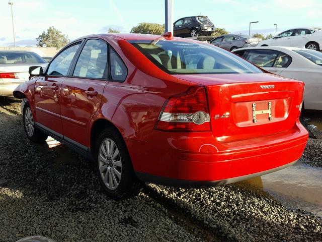 YV1MS382X52100678 - 2005 VOLVO S40 2.4I RED photo 3