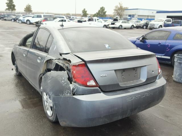 1G8AZ55FX6Z120021 - 2006 SATURN ION LEVEL GRAY photo 3