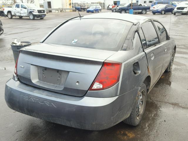 1G8AZ55FX6Z120021 - 2006 SATURN ION LEVEL GRAY photo 4