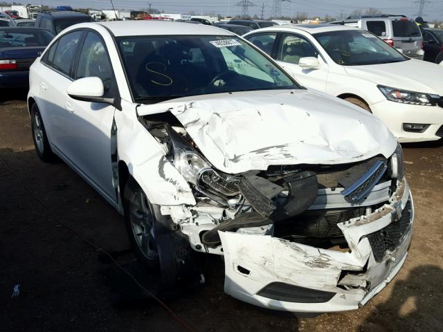 1G1PC5SB1E7226458 - 2014 CHEVROLET CRUZE LT WHITE photo 1