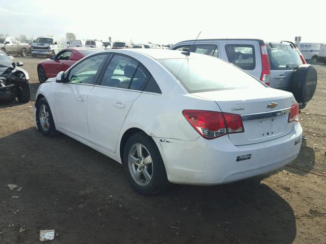 1G1PC5SB1E7226458 - 2014 CHEVROLET CRUZE LT WHITE photo 3