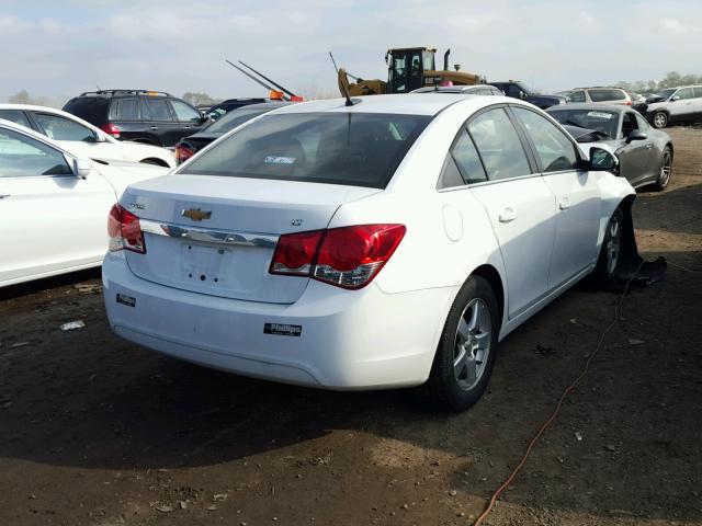 1G1PC5SB1E7226458 - 2014 CHEVROLET CRUZE LT WHITE photo 4