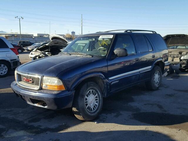 1GKDT13W0Y2233878 - 2000 GMC JIMMY / EN BLUE photo 2