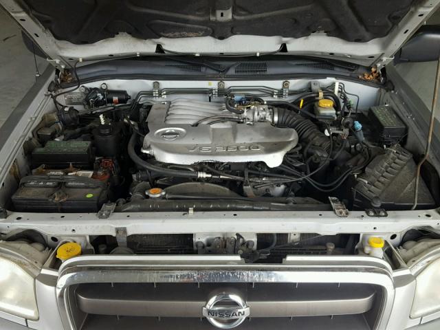 JN8DR09X02W661653 - 2002 NISSAN PATHFINDER SILVER photo 7