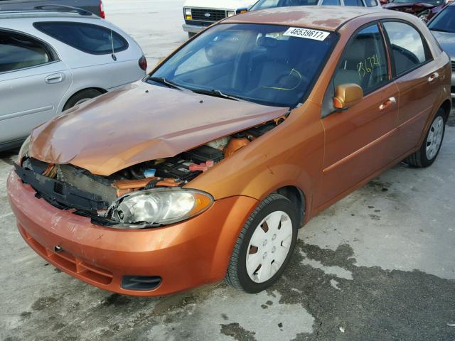 KL5JD66Z86K422750 - 2006 SUZUKI RENO ORANGE photo 2