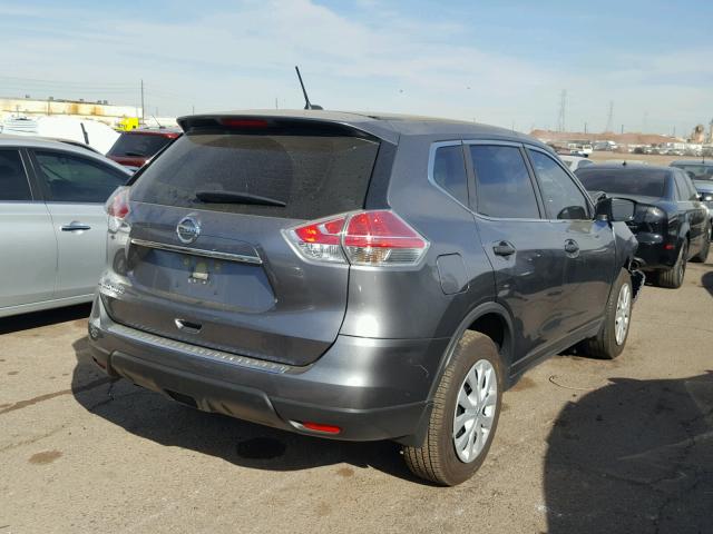 JN8AT2MT0GW027710 - 2016 NISSAN ROGUE S SILVER photo 4