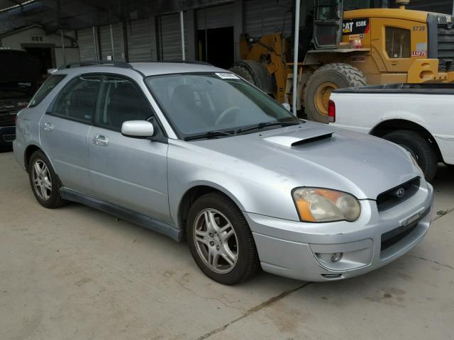 JF1GG296X4H815364 - 2004 SUBARU IMPREZA SILVER photo 1