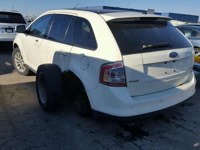 2FMDK39C27BA26209 - 2007 FORD EDGE SEL P CREAM photo 3