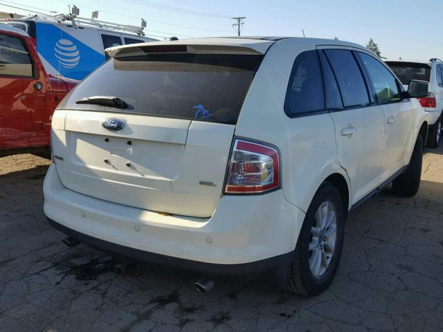 2FMDK39C27BA26209 - 2007 FORD EDGE SEL P CREAM photo 4