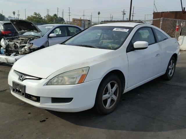 1HGCM72515A018710 - 2005 HONDA ACCORD LX WHITE photo 2