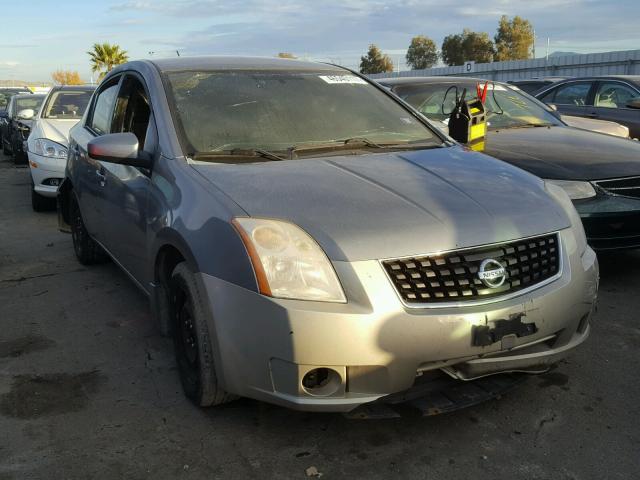 3N1AB61E18L632695 - 2008 NISSAN SENTRA 2.0 GRAY photo 1