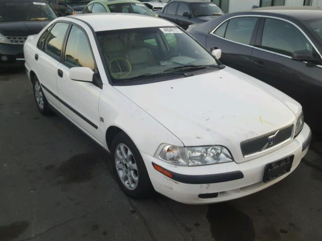 YV1VS29541F624418 - 2001 VOLVO S40 WHITE photo 1