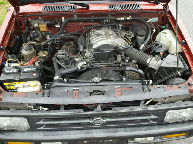 JN8HD17YXSW001850 - 1995 NISSAN PATHFINDER RED photo 7