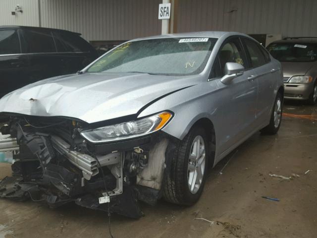 3FA6P0H78FR138181 - 2015 FORD FUSION SE SILVER photo 2