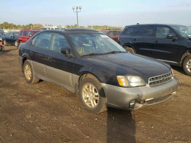 4S3BE686517211760 - 2001 SUBARU LEGACY OUT BLACK photo 1