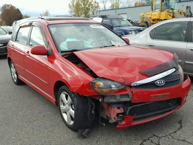 KNAFE161885010224 - 2008 KIA SPECTRA5 5 RED photo 1