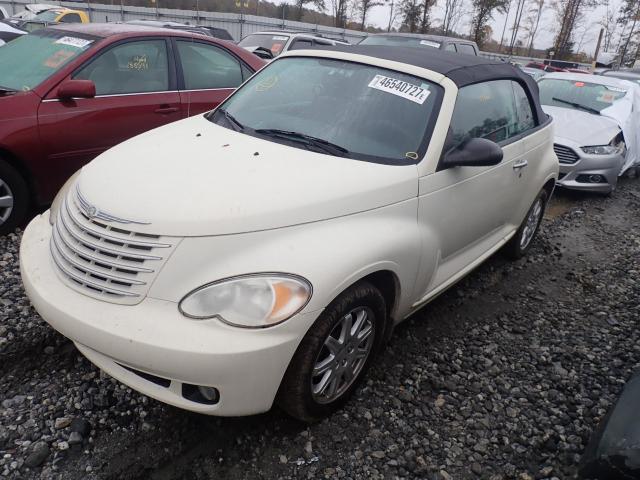 3C3JY45X97T578464 - 2007 CHRYSLER PT CRUISER WHITE photo 2