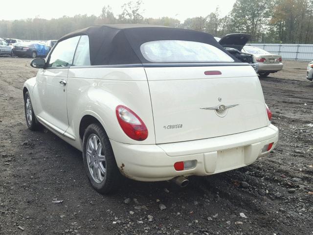 3C3JY45X97T578464 - 2007 CHRYSLER PT CRUISER WHITE photo 3