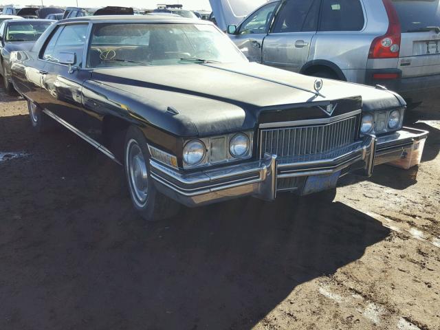 6D47R3Q242423 - 1973 CADILLAC DEVILLE CO BLUE photo 1