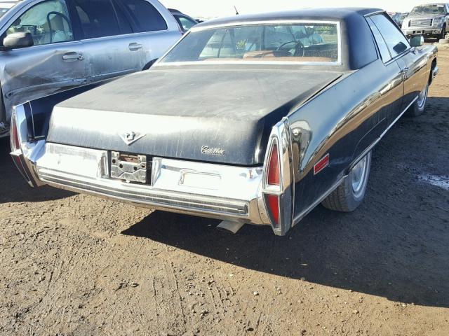 6D47R3Q242423 - 1973 CADILLAC DEVILLE CO BLUE photo 4