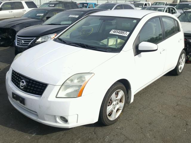 3N1AB61E29L698075 - 2009 NISSAN SENTRA 2.0 WHITE photo 2