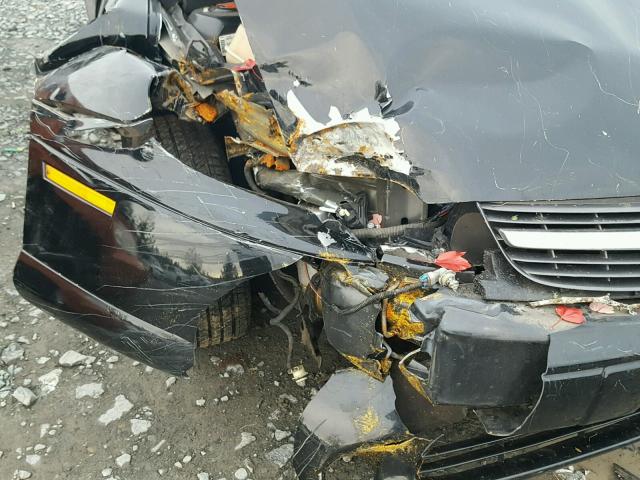 1G1NE52J82M621565 - 2002 CHEVROLET MALIBU LS შავი ფოტო 9